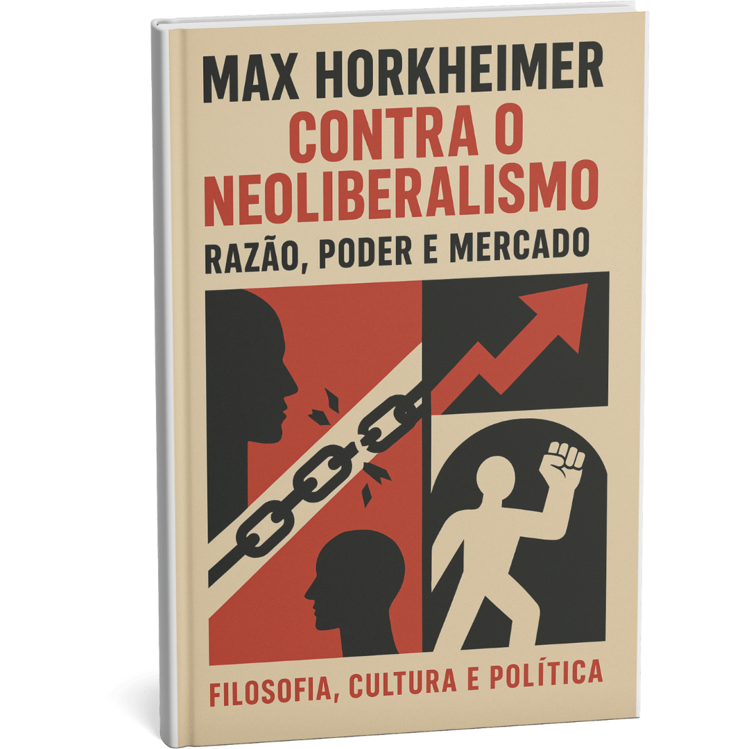 Livro digital "Max Horkheimer contra o Neoliberalismo: Razão, Poder e Mercado" por Filosofia Cultura Política