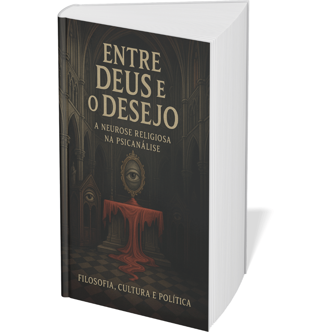 Livro digital "Entre Deus e o Desejo A fé como sintoma. A culpa como gozo. O desejo como travessia." por Filosofia Cultura Política