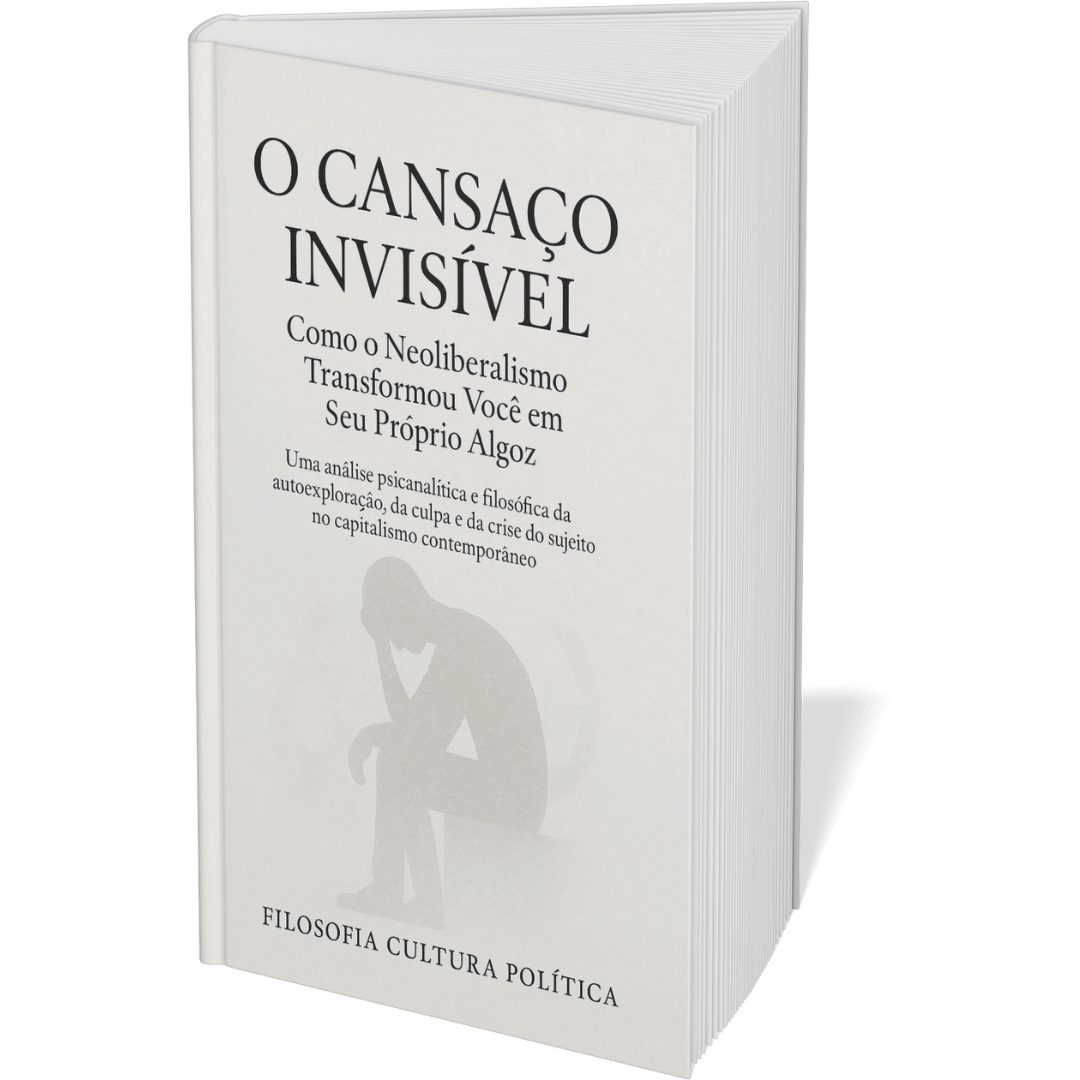 Livro digital "O Cansaço Invisível: Como o Neoliberalismo Transformou Você em Seu Próprio Algoz" por Filosofia Cultura Política