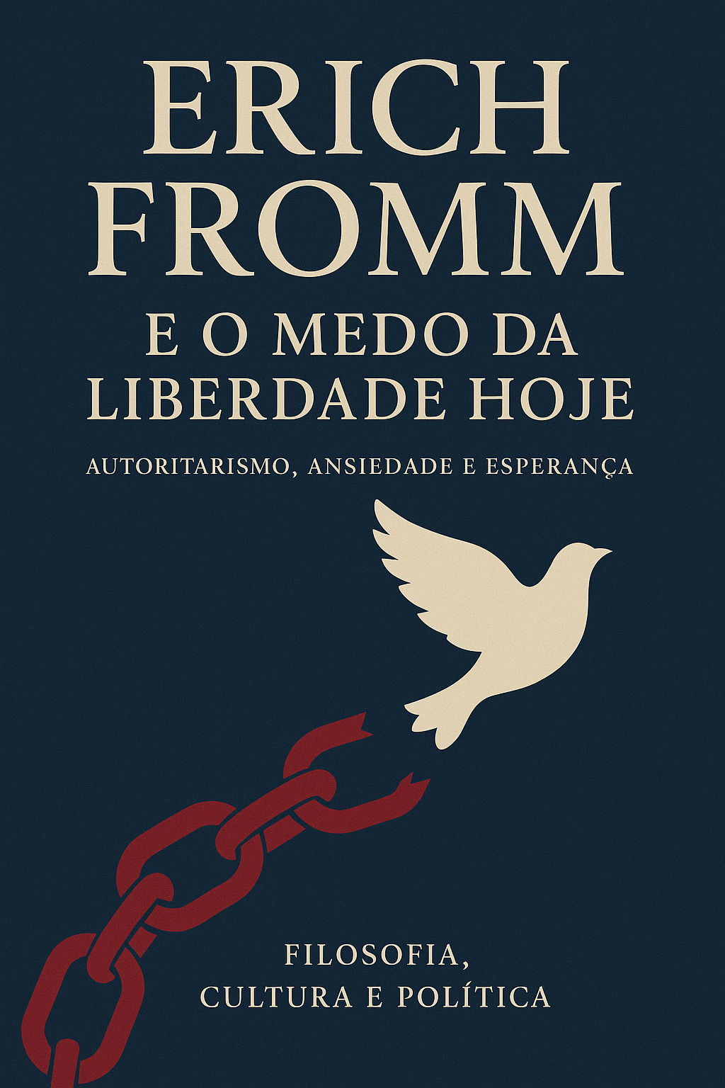 Livro digital "Erich Fromm e o Medo da Liberdade Hoje: Autoritarismo, Ansiedade e Esperança" por Filosofia Cultura Política