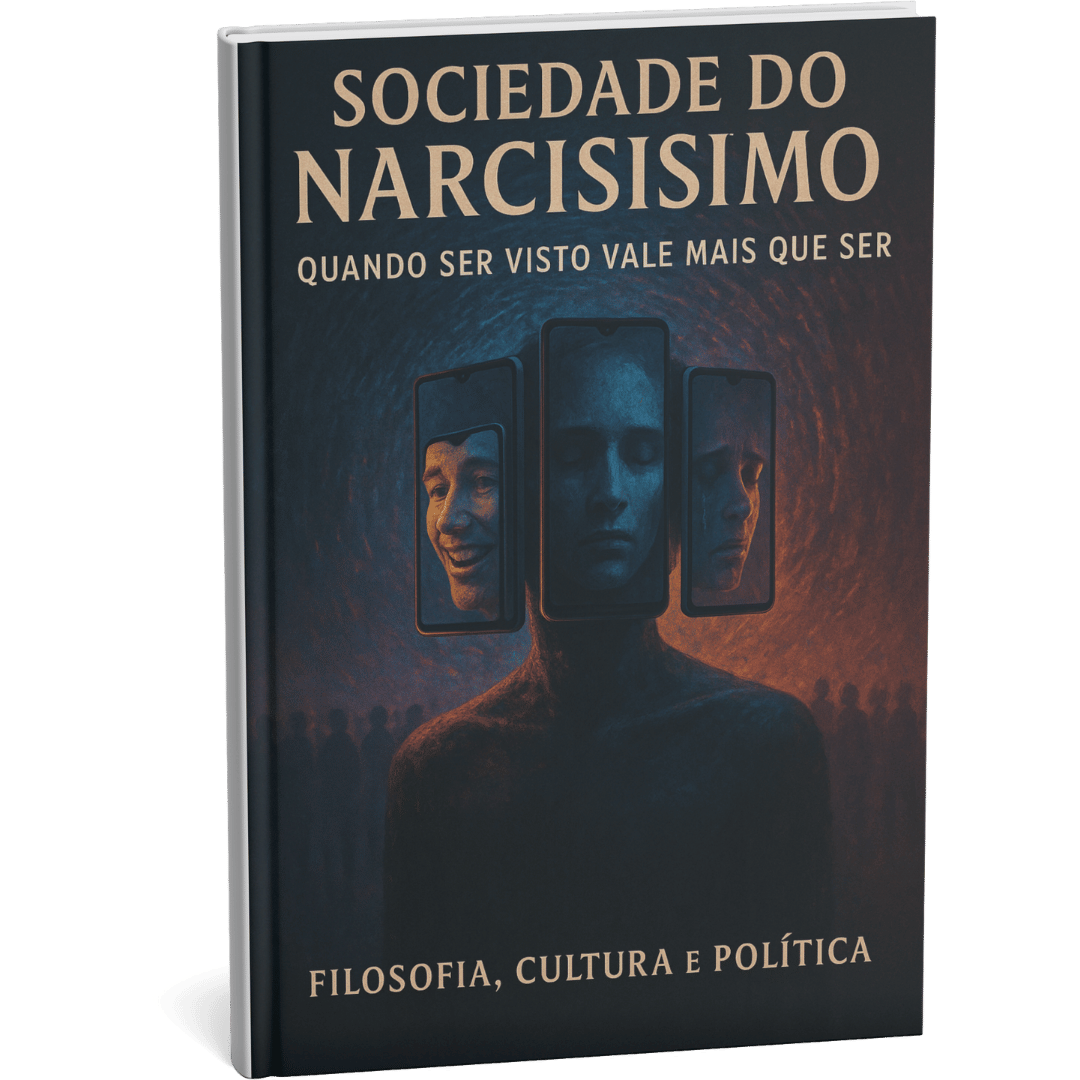 Livro digital " Sociedade do Narcisismo: Quando Ser Visto Vale Mais que Ser" por Filosofia Cultura Política
