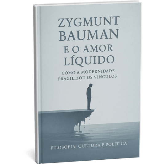 Livro digital "Zygmunt Bauman e o Amor Líquido: Como a Modernidade Fragilizou os Vínculos" por Filosofia Cultura Política