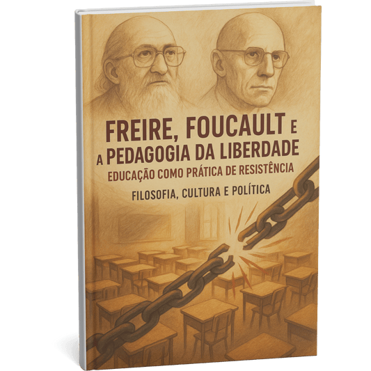 livro "Freire, Foucault e a Pedagogia da Liberdade" por Filosofia Cultura Política